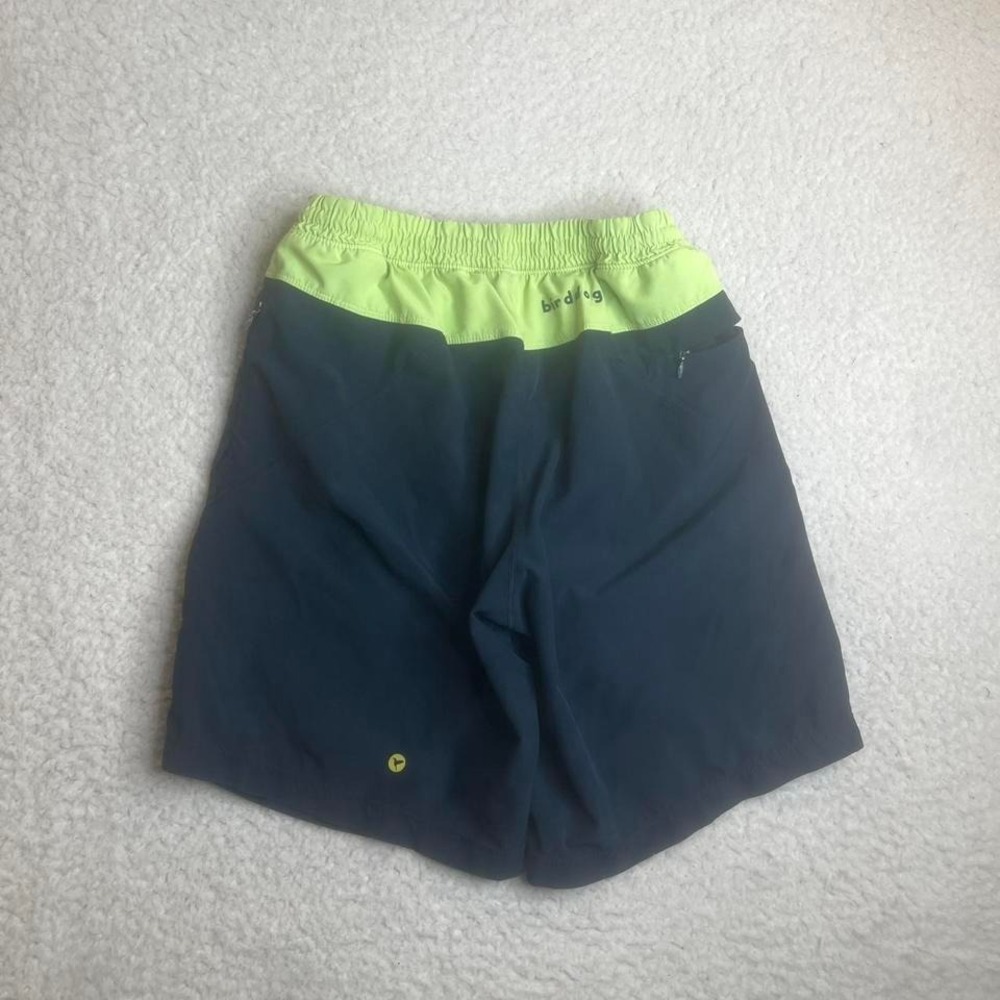 Birddogs athletic performance shorts men's blue green outdoors M
